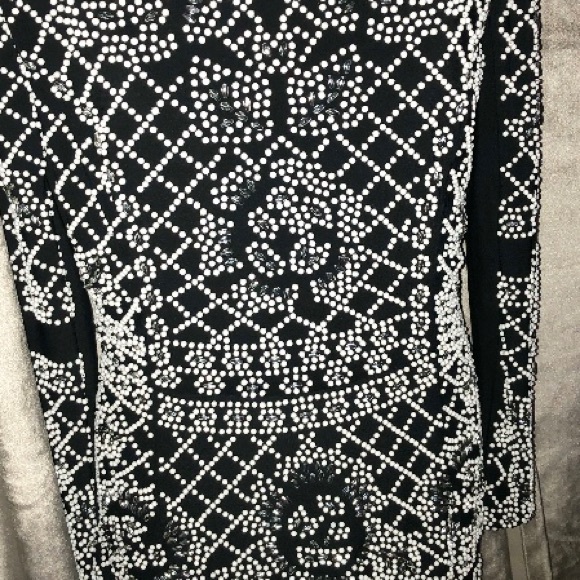 Pearl and Sequin Dress. - Picture 3 of 5